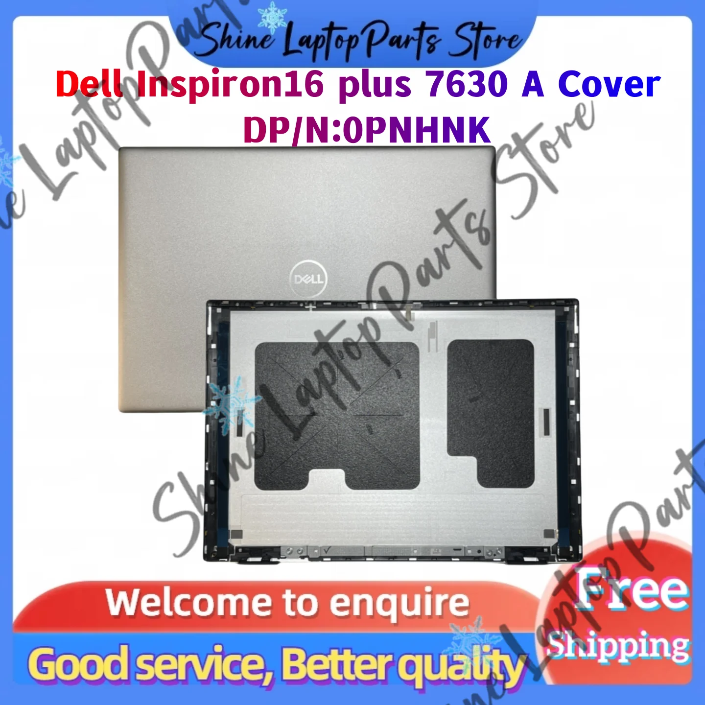 

For Dell Inspiron16 plus 7630 A Cover Case Laptop LCD Back Cover Case 0PNHNK