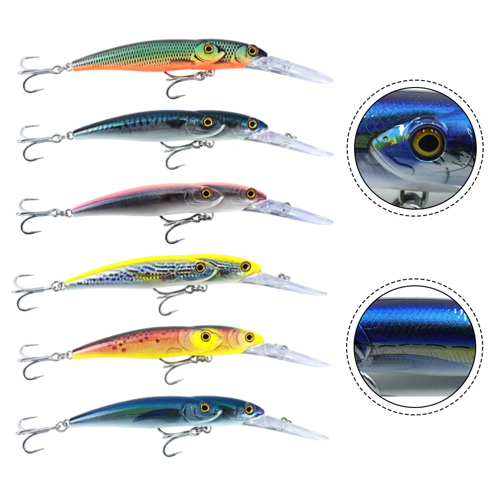 

83 г рыболовная приманка для глубокого дайвинга, искусственная приманка, многоцветная приманка для глубоководной рыбалки, двуглавая пластиковая приманка для рыбалки, аксессуары для рыбалки