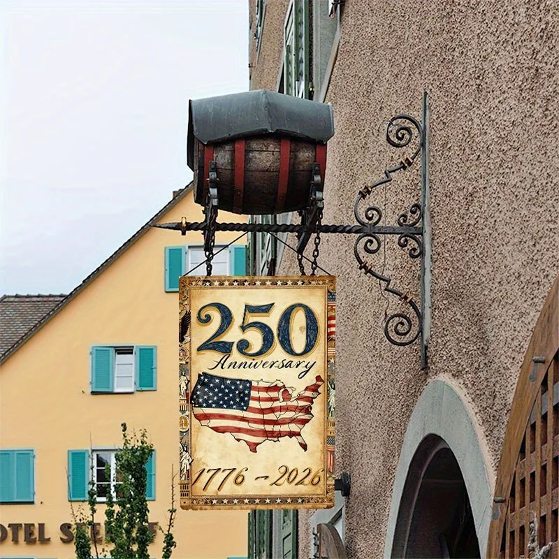 

Флаг для украшения двора, флаг ко 250-летию основания, патриотический американский садовый флаг, устойчивый к непогоде, в честь Дня независимости