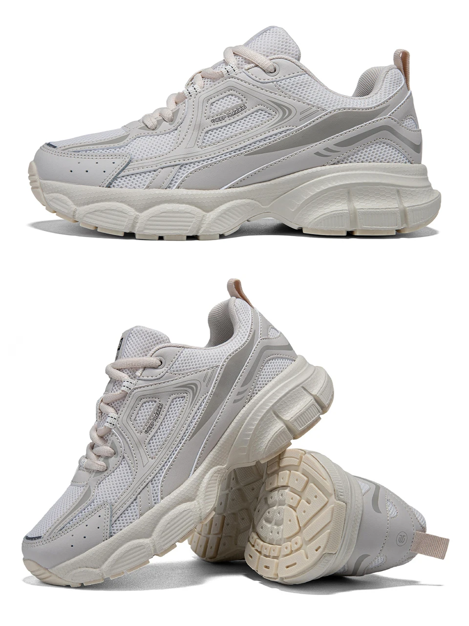 Baasploa Damen-Laufschuhe, modisch, leicht, aus Mesh, rutschfest, Jogging-Sneaker, für Damen, atmungsaktiv, bunt, Freizeitschuhe – Detail 13