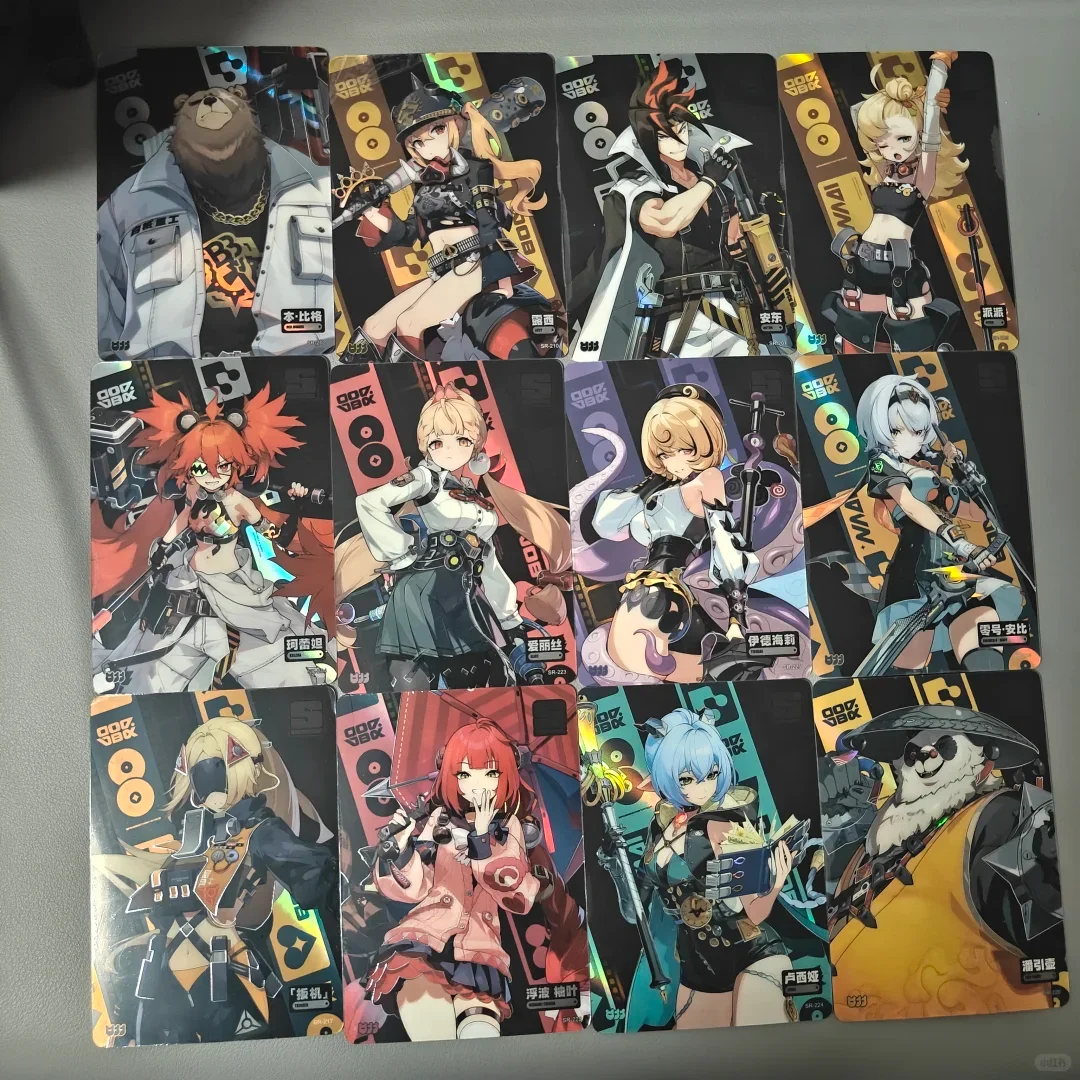 Genuine Zenless Zone Zero Collectible Cards Blind Box Volume 2 Midsummer Dream Official Licensed Anime Game New Sealed Gift