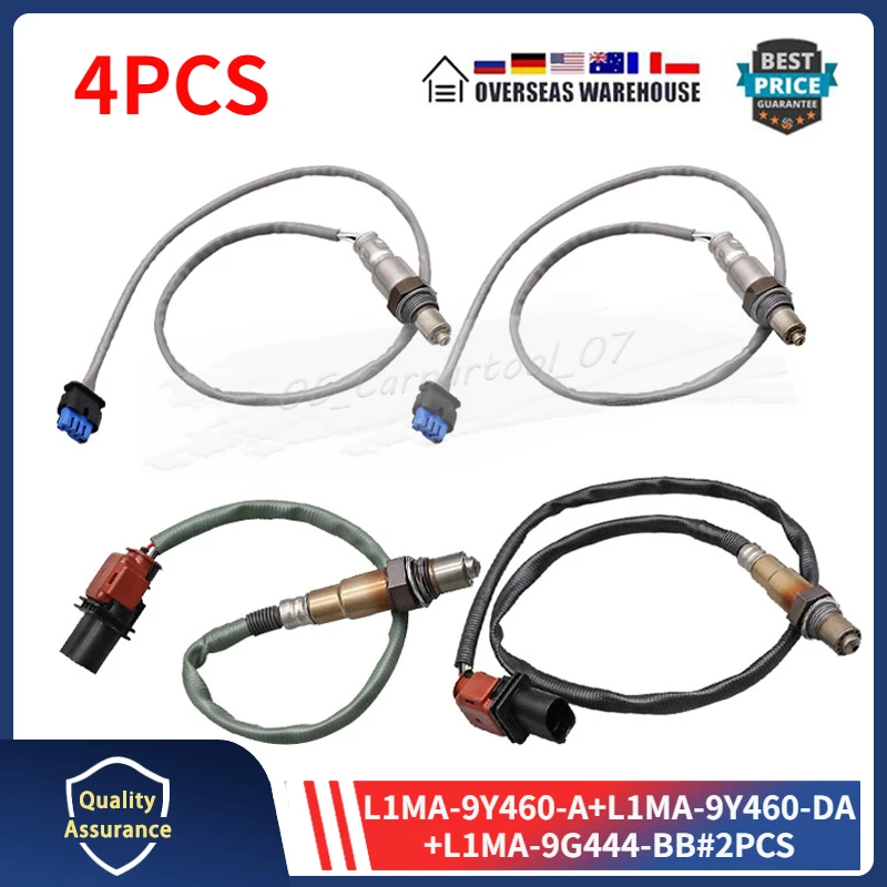 

4PCS Lambda Oxygen O2 Sensor L1MA-9Y460-A L1MA-9Y460-DA L1MA-9G444-BB For 2020 2021 2022 2023 Ford Expedition 3.0L L1MZ9G444B