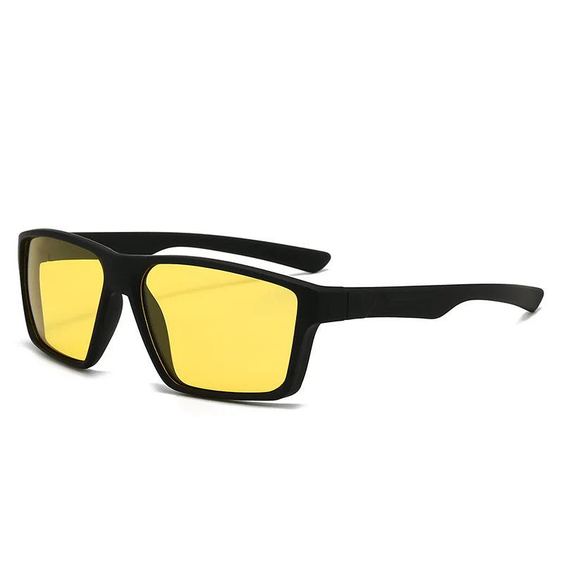 

Classic Fashion Square Sport Polarized Sunglasses Men Vintage Male Sun Glasses Women Stylish Black Outdoor Sports Shades UV400