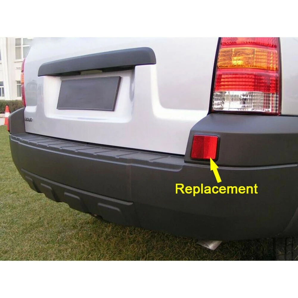 Car Left Rear Bumper Reflector Rear Bumper Light for Ford Escape Kuga Maverick 2005 2006 2007 5L8Z17808BA—L49A