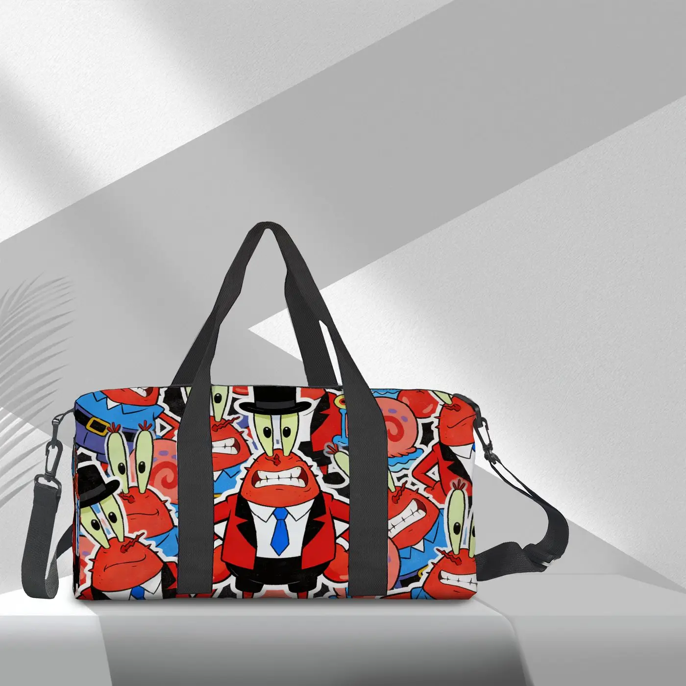 

Abs Krabs,cute,fashion,Tote Bag,Gym Bag, Shoulder Bag, High-Quality, Large Capacity, Fashionable Gift, Casual Travel