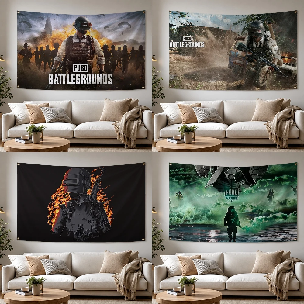 Games Garden Party - علم لعبة P-PUBG BATTLEGROUNDS للاستخدام الخارجي،