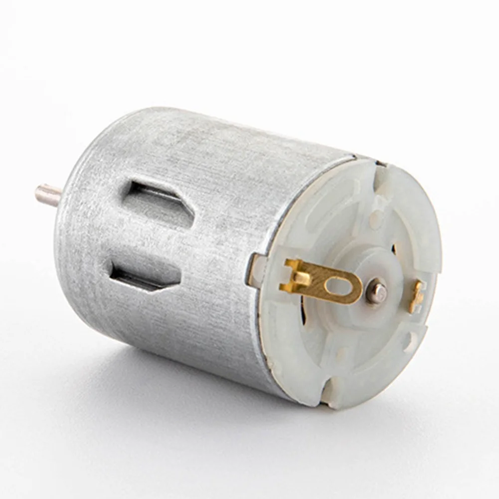 R280 Brushed DC Motor 12V 15500RPM 2 Pack for Maker Projects DIY Electronics Water Pump Circuits For Toy Vehicle Power Systems