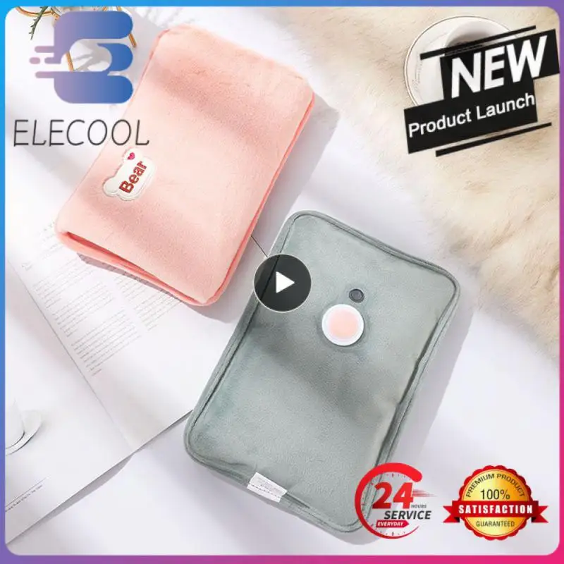 חם שקית מים חמים אוטומטית כוח את החמוד החמוד כפול קריקטורה דפוס חימום הבית מוצר חורף יד טעינה