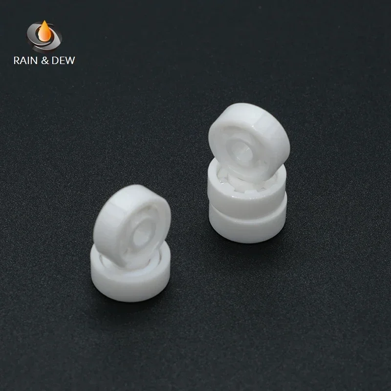 1PCS Zirconia Ceramic Bearing ABEC-9 3x10x4 5x11x4 3x8x4 5x10x4 4x9x4 3x6x2.5 4x7x2.5 5x8x2.5 5x9x3 4x10x4 6x10x3 7x11x3 6x12x4