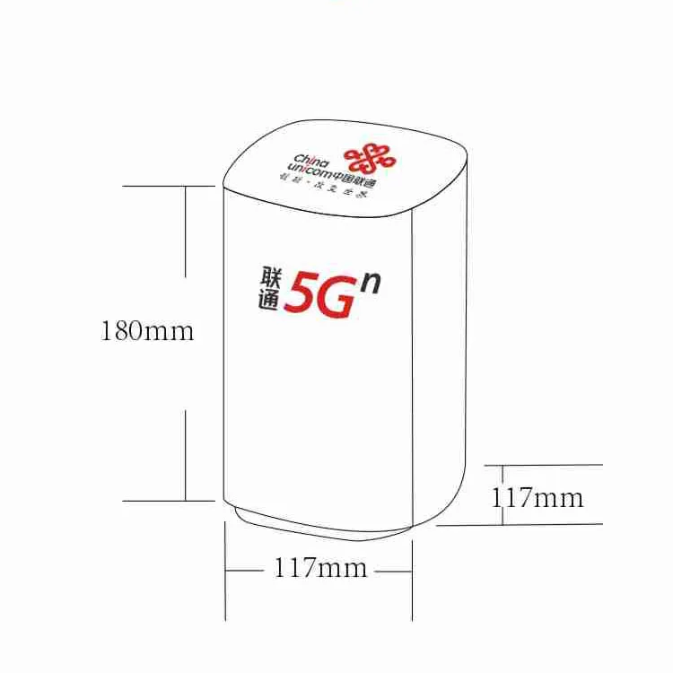 2026 Olax NX2300 5G سريع السرعة CPE داخلي راوتر لاسلكي واي فاي 6 5G راوتر مودم مع فتحة للبطاقات Sim 4 LAN PORT #3