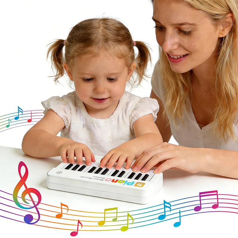 Kids Multifunctional Electronic Keyboard Piano Mini Portable Musical Instrument Gift for Beginner Boys Girls Learning