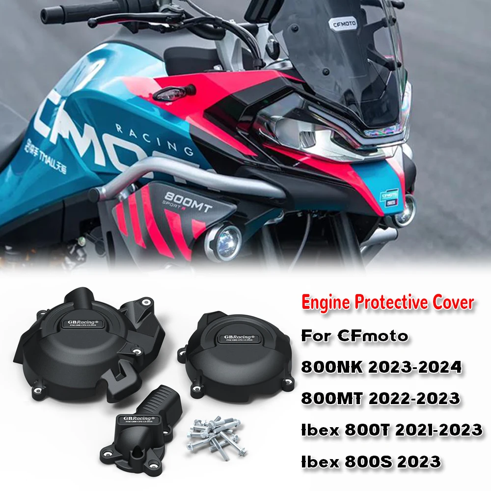 

For CFmoto 800NK 2023-2024 / 800MT 2022-2023 / Ibex 800T 2021-2023 / Ibex 800S 2023 Motorcycle Engine Protection Cover
