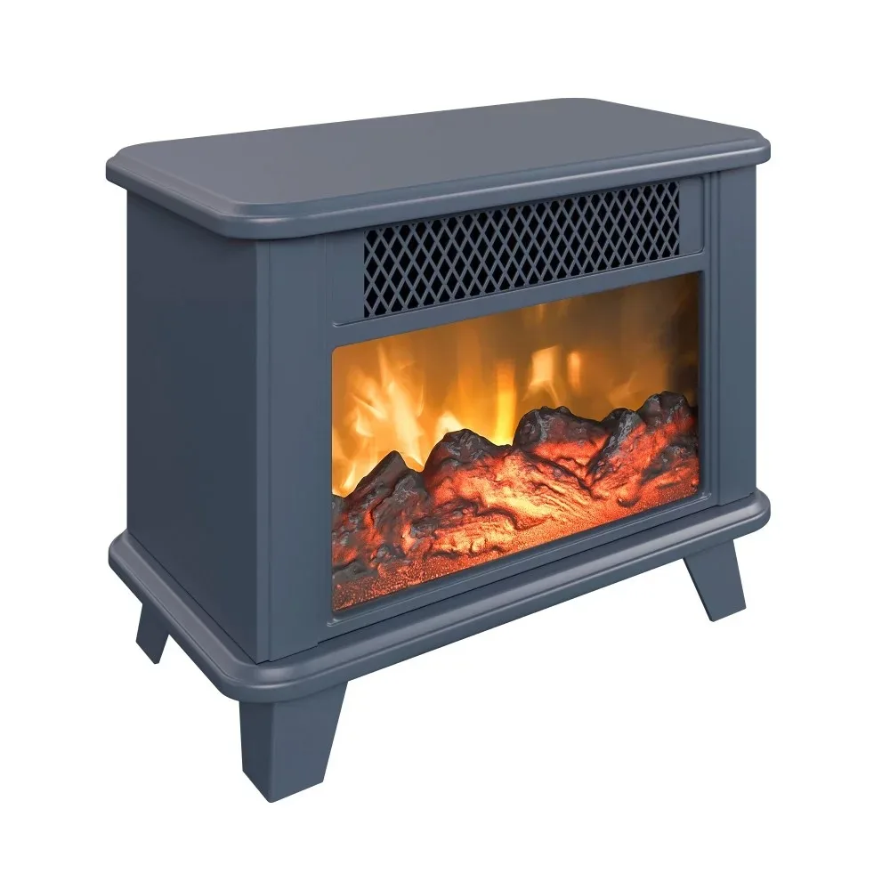 

Electric Fireplace Personal Space Heater Navy