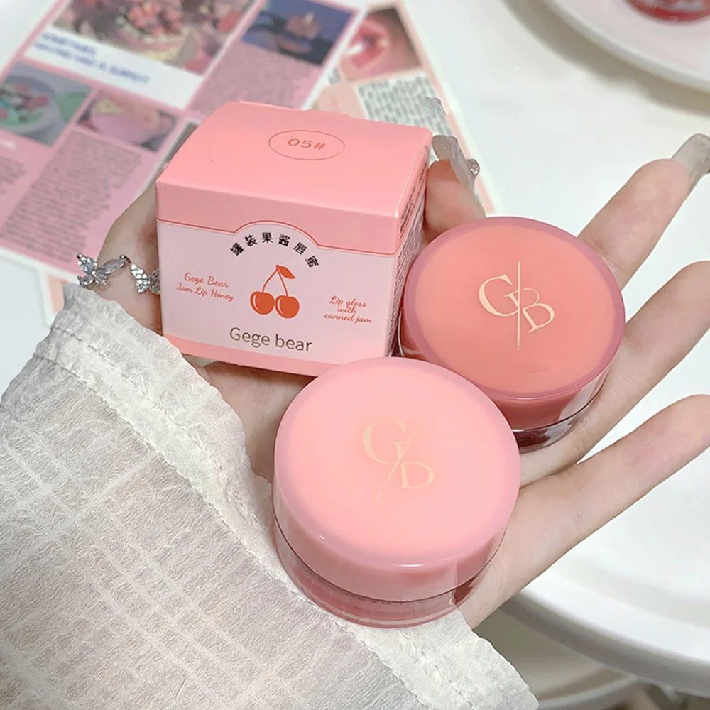 Gege Bear Lip Gloss Moisturizing Lipstick Long Lasting High color rendering Women Lip Tint Face Makeup