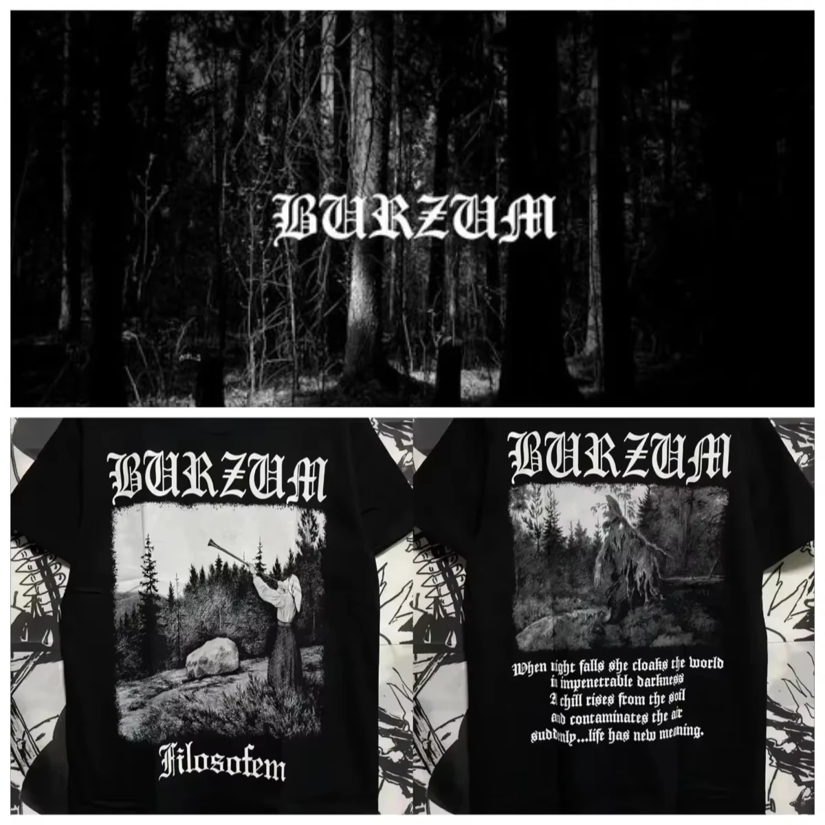 Burzum Blow T Shirt Women's Cotton Short Sleeve Summer High Quality T-shirt Fans Comfortable Men's Tshirt Crewneck Classic Tops
