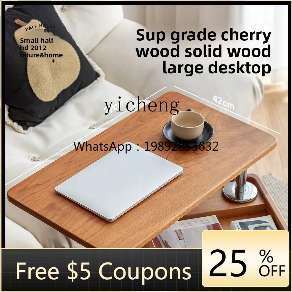 

ZZ removable tea cabinet Nordic living room multifunctional sofa side cabinet household trolley
