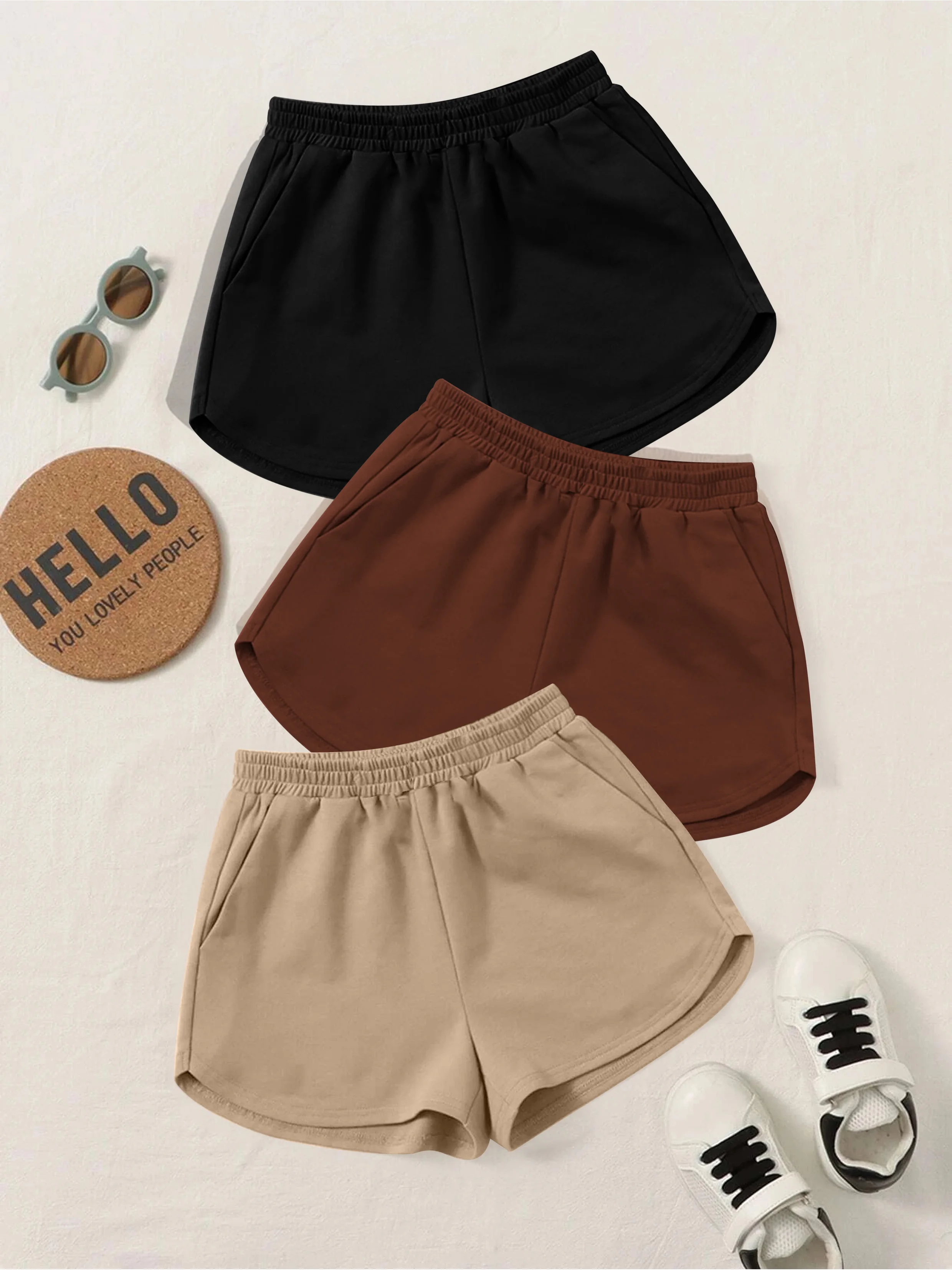 Kids Outdoor Ideas - Girls Big Kids 3-Piece Set Casual