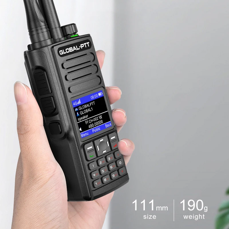 Imagem -03 - Walkie Talkie g8 Vhf Global Ptt b1 b2 b4 b5 4g 10w Poderoso Rádio em Dois Sentidos Longo Alcance Profissional 5000km Uhf