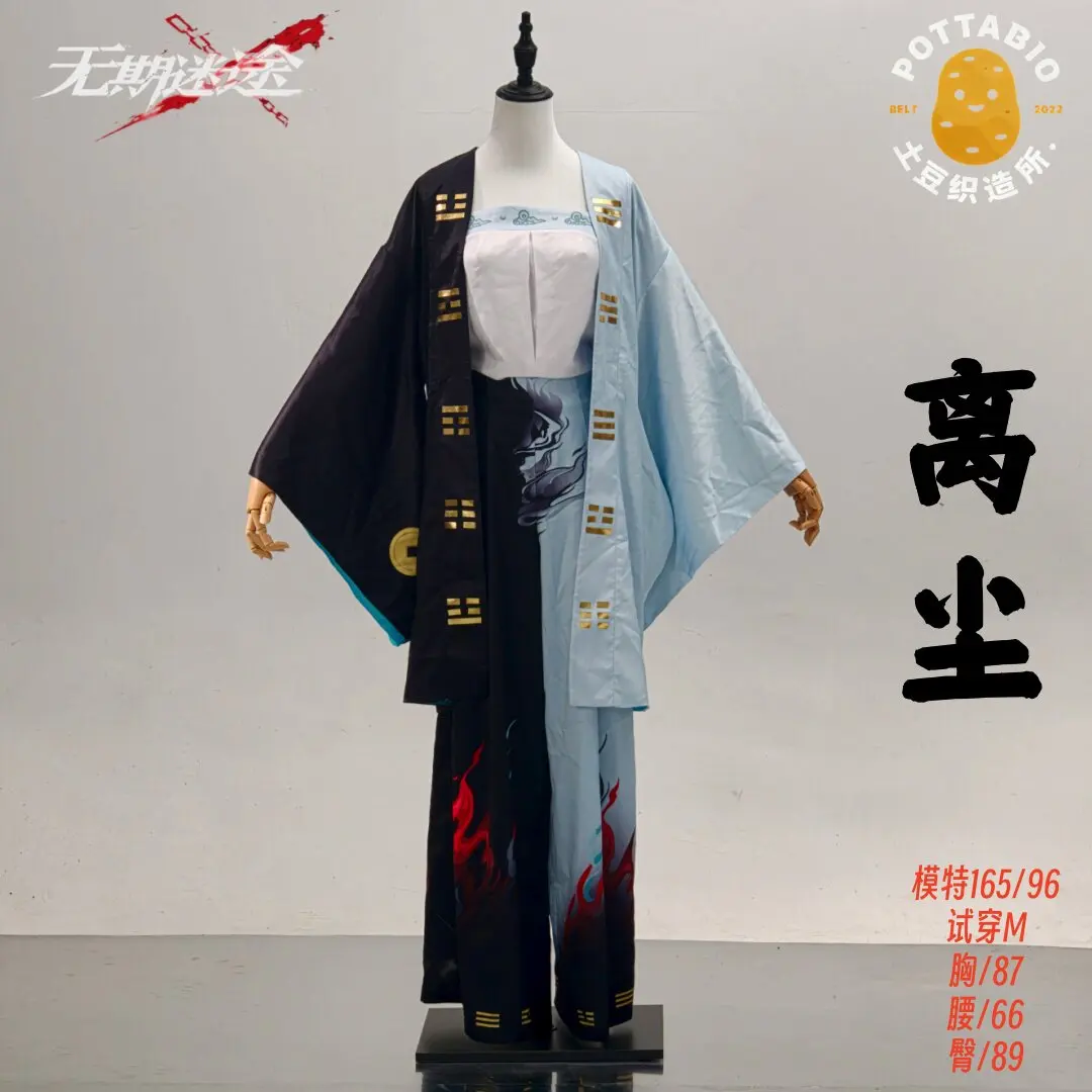 Costume de cosplay Path to Nowhere Chen, robe Li Chen pour femmes, vêtements de jeu de rôle pour Halloween et carnaval, AniMuse