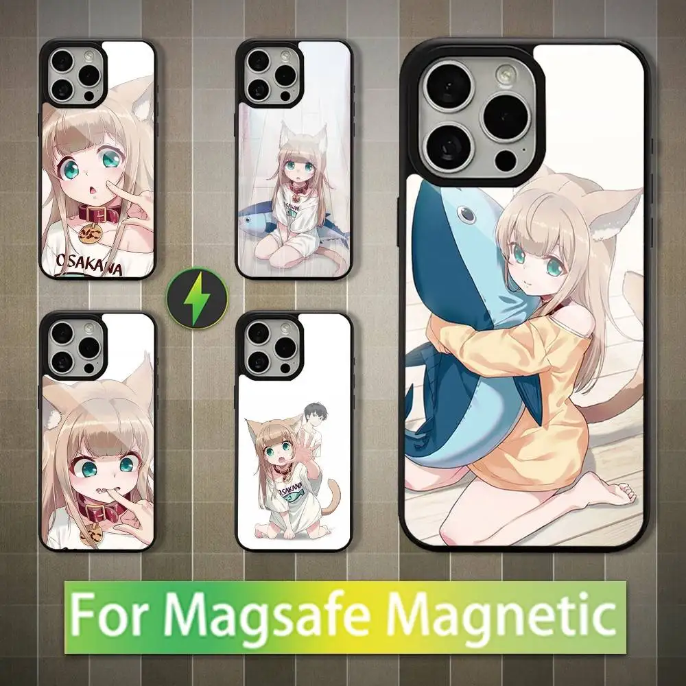 

Illustrator K-Kinako C-Chan Phone Case For iPhone 16,15,14,13,12,11,Pro,Max,Plus,Mini,Magsafe,Magnetic Wireless Charging Case