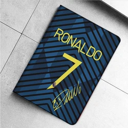 Football Superstar R-Ronaldo Case For iPad 10.2 7th 8th Air 1 2 3 Mini 2 3 5 Case Luxury Silicone For iPad Air 4 iPad Pro11 Case