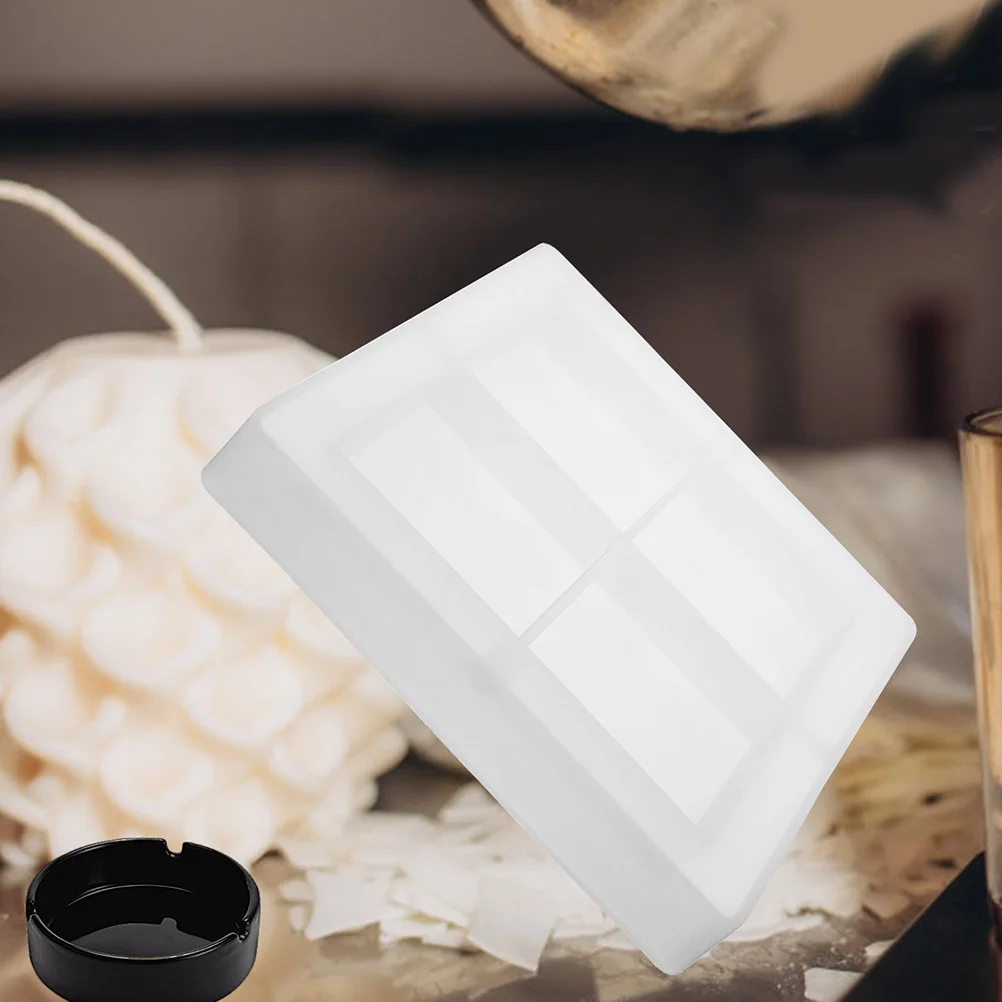 

2Pcs DIY Silicone Square Ashtray Mold Reusable Tearproof Mold for Epoxy Resin Casting Tray Making Crafts DIY Making Supply