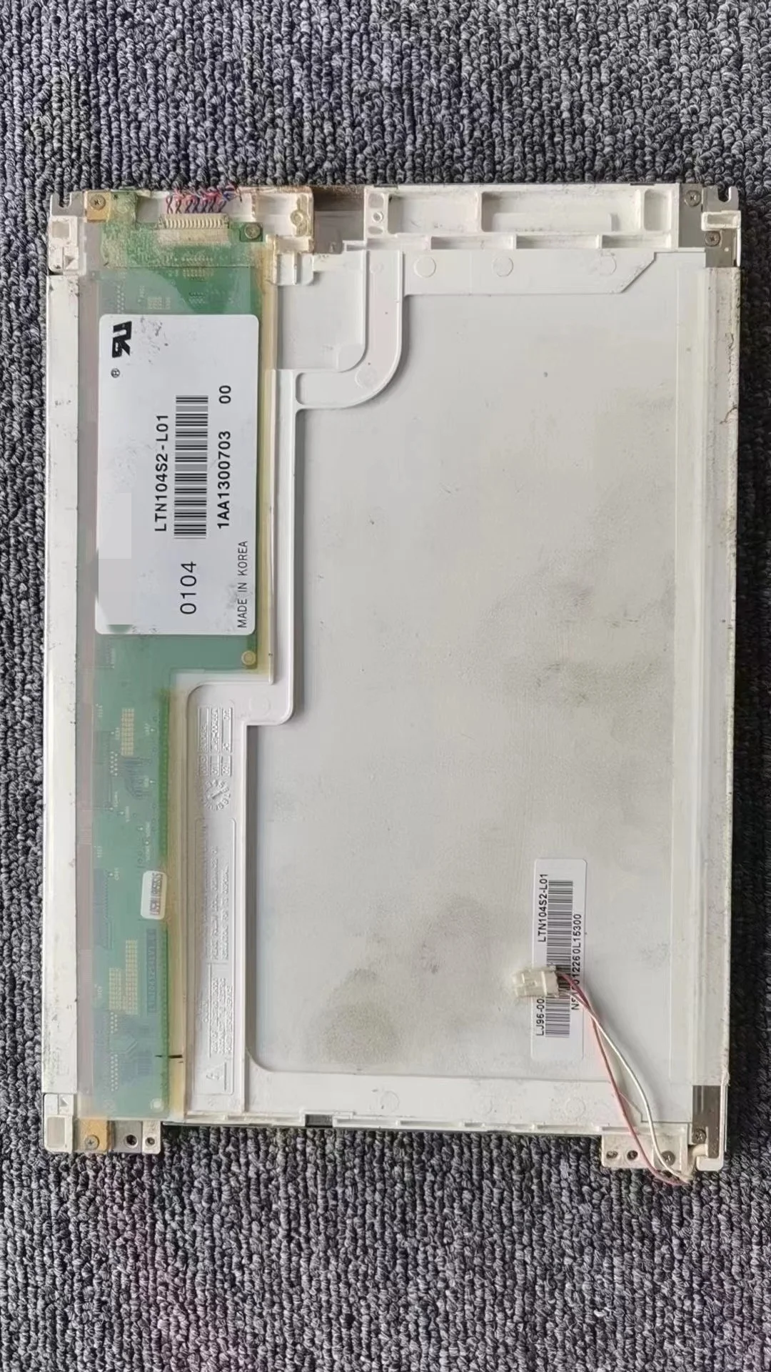 Tela de exibição LCD LTN104S2-L01