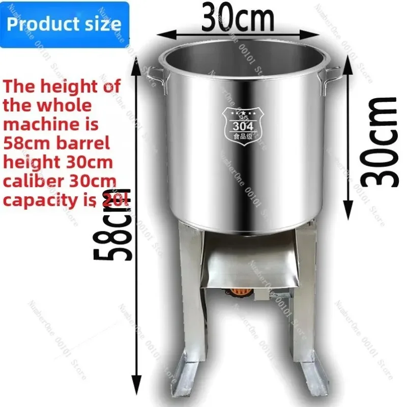 Multifunctional Grass Crusher for Poultry, Stainless Steel Vegetable Cutter for Chicken Duck Farming, Household Feed Grinder