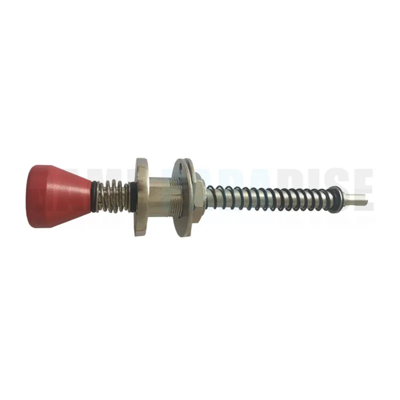 Loaded Spring Rod,Ball Shooter With Red Handle For Arcade Pinball Machine Parts Trolley Pintable Trolley Big Game