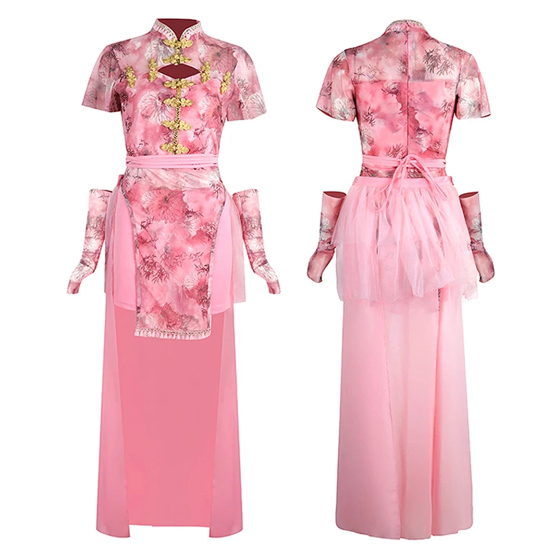 جديد Kpop مجموعة ملابس رقص الجاز النساء الوردي جوجو راقصة وتتسابق النمط الصيني دعوى المغني DJ مرحلة الأداء الملابس BL17074 #6
