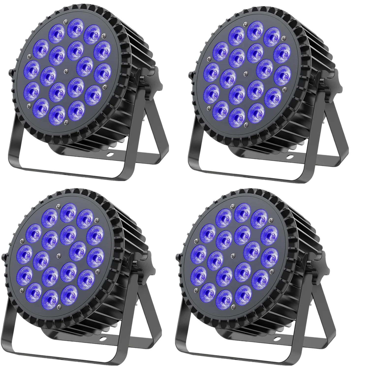 4 шт., светодиодные фонари из алюминиевого