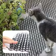 1Pc Anti-Cat Spikes Mat Anti-Climbing Fence Balcony Isolation Gardening Anti-Cat Thorn Net Dog Squirrel Repellent Pet Supplies