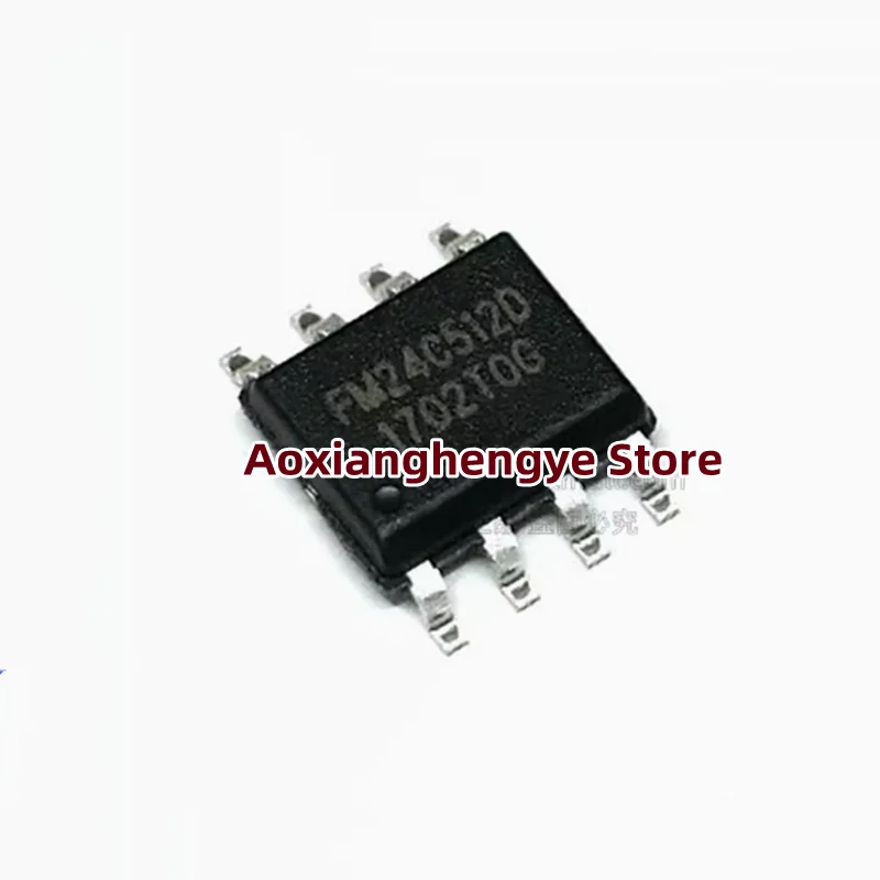 10PCS FM24C512D SOP8 FM24C512D-SO-T-G  512Kb FRAM Serial Memory New original memory chip