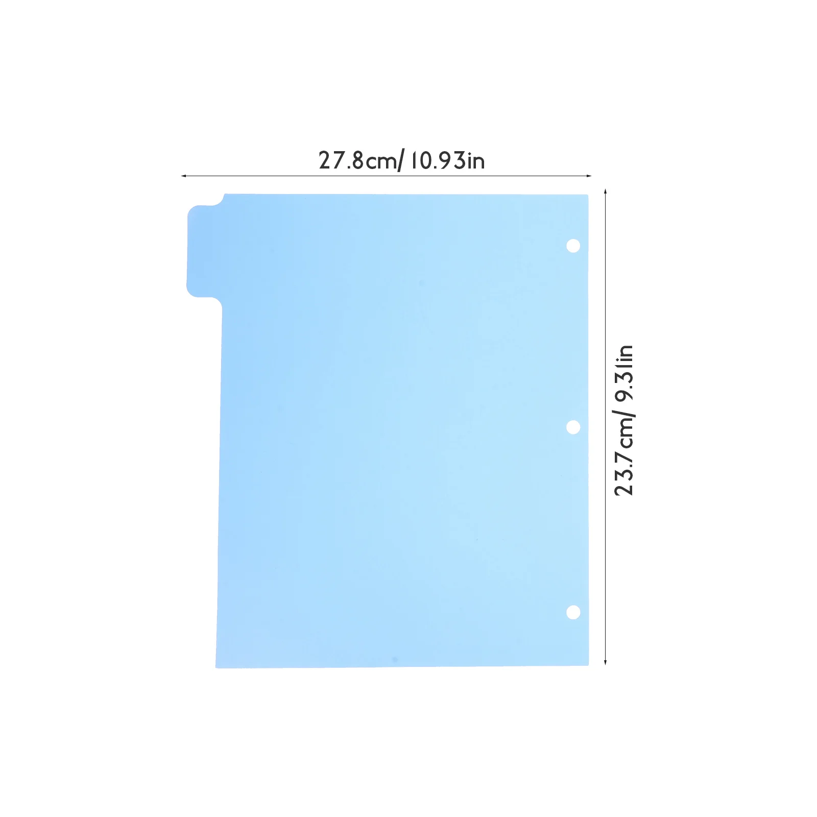 5 Pcs Divider Binder Tabs Replacement Dividers Loose Leaf Notebooks College Ruled