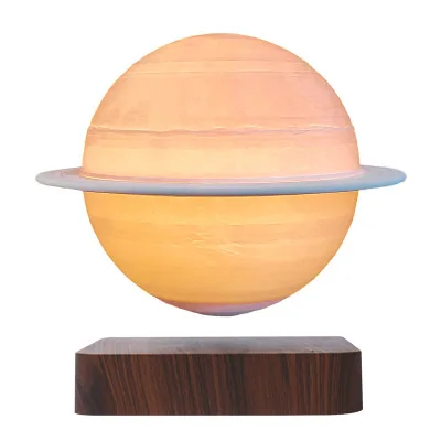 Maglev Saturn Lamp Craft Creative Ornament Technology Sense Moon Light Bedroom Decoration To Accompany Sleep