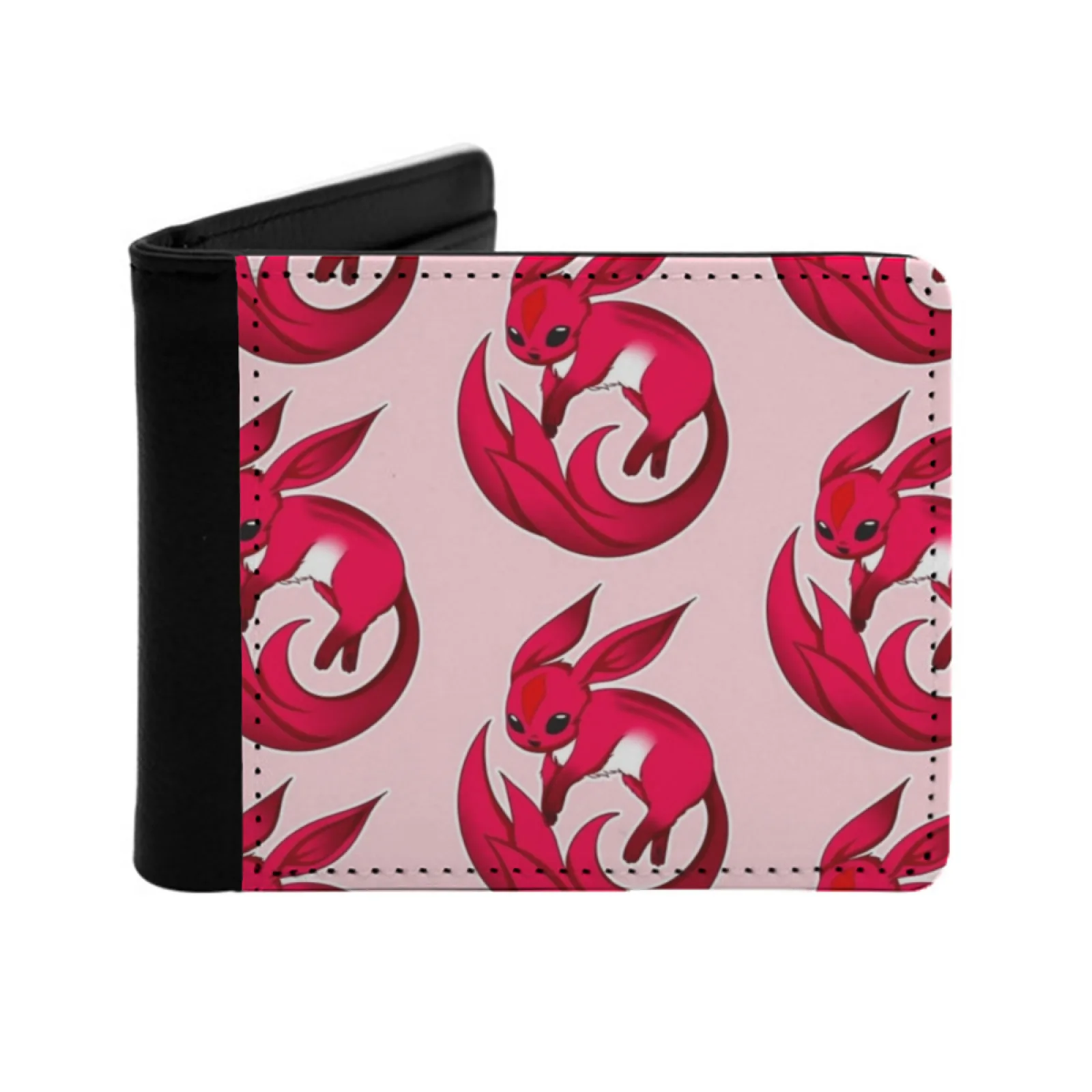 Ffxiv Ruby Carbuncle Personalized Wallet For Men And Women Pu Leather Short Pocket Purse Ffxiv Final Fantasy Xiv Ff14 Carbuncle