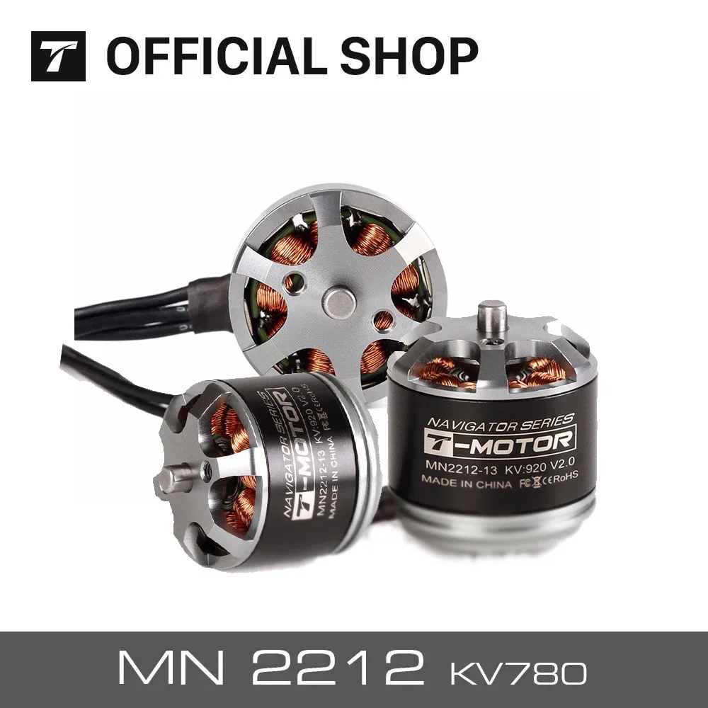 

T-MOTOR MN2212 V2.0 KV780/KV920 High-Performance UAV Motor for Aerial Photography for Aerial Photography with Multi-Rotor Uavs