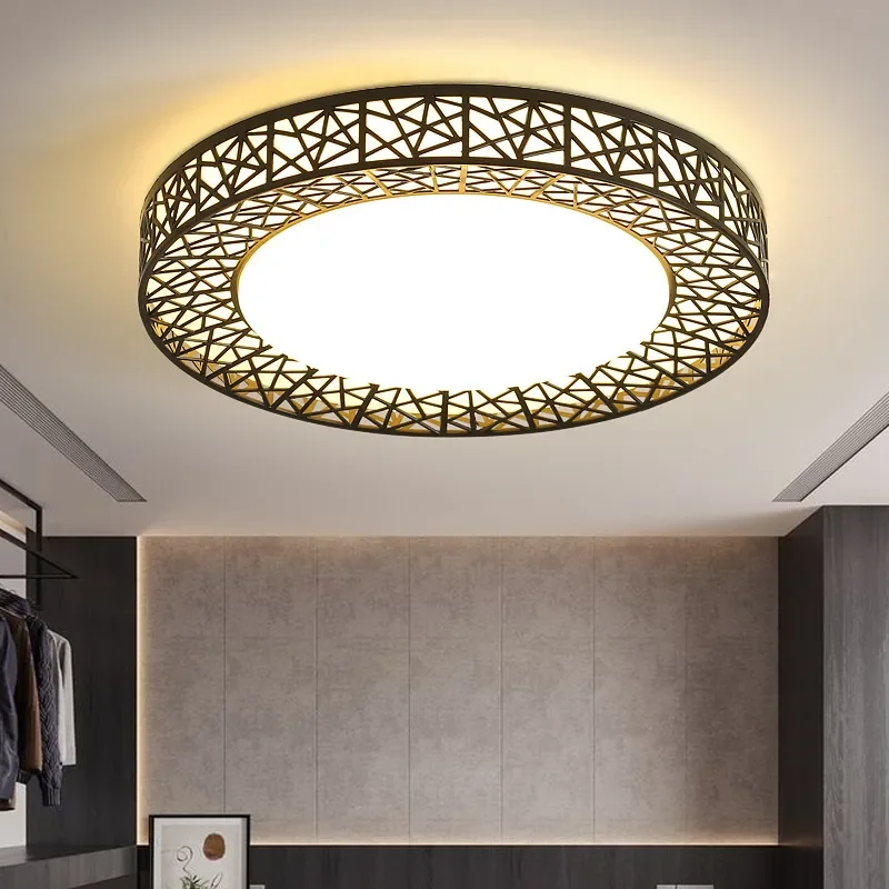 Modern Creative Bird Nest Ceiling Lamps Living Room Decor Dimmable Light Fixture Bedroom Led Lighting Dining Table Illumination