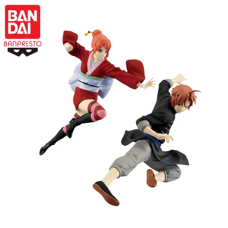 

В наличии 100% оригинальная фигурка Bandai Banpresto Gintama The Final Movie Vibration Stars: Кагура, Камуи, Саката Гинтоки, аниме-модель