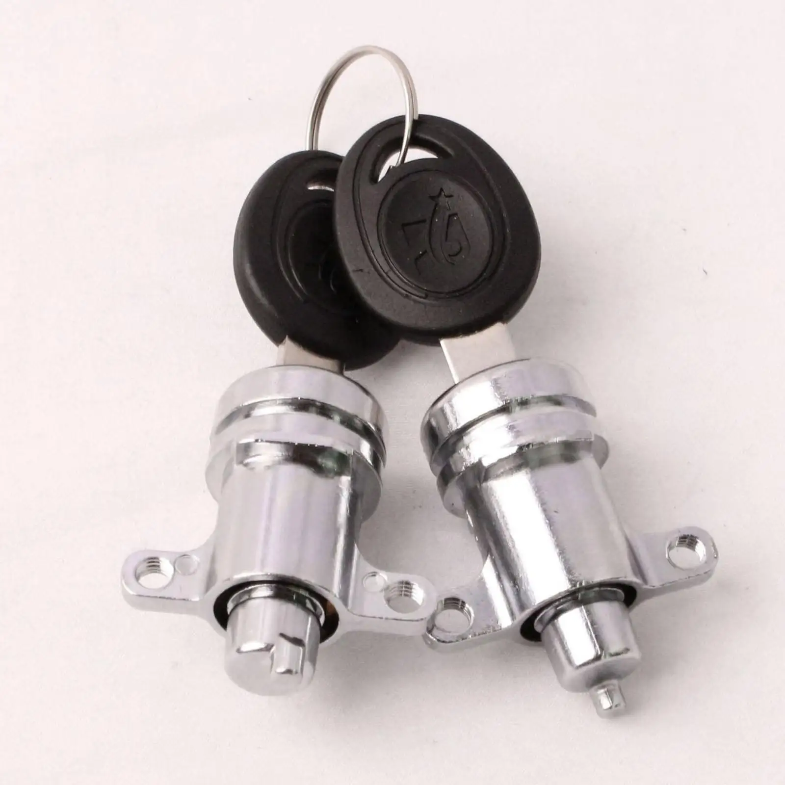 

Generic Motorcycle Saddlebag Locks Easy Installation Universal Mounting Kit