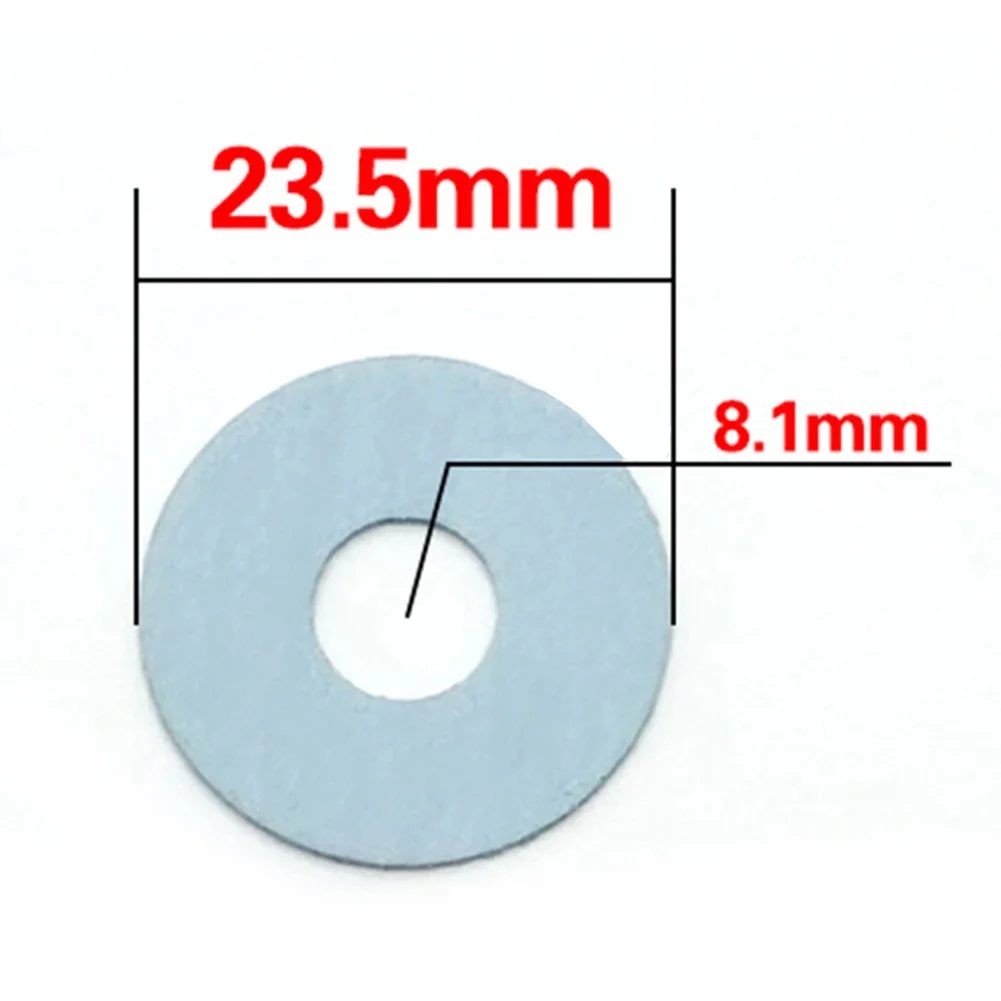 5 Pcs/Lot Thick Tow Washer Disc Plate Oil Resistant Aramid Fiberboard Force Relief Friction Plate Baitcast Reel Refit Accessory