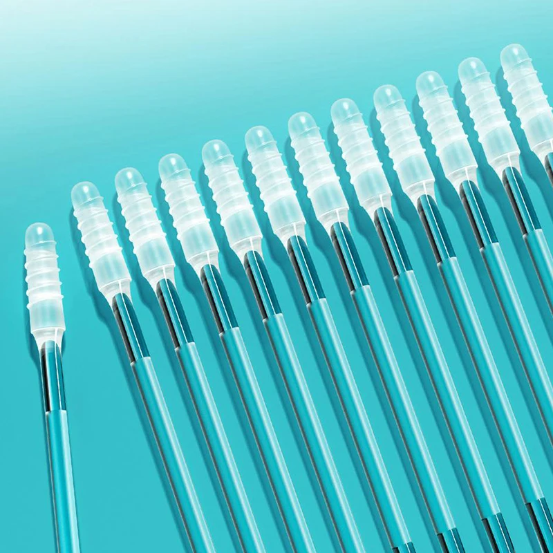 1 Box Double Headed Sticky Ear Swabs Pick Reusable Ear Cleaner Soft Silicone Ear Wax Removal Tool Ear Care