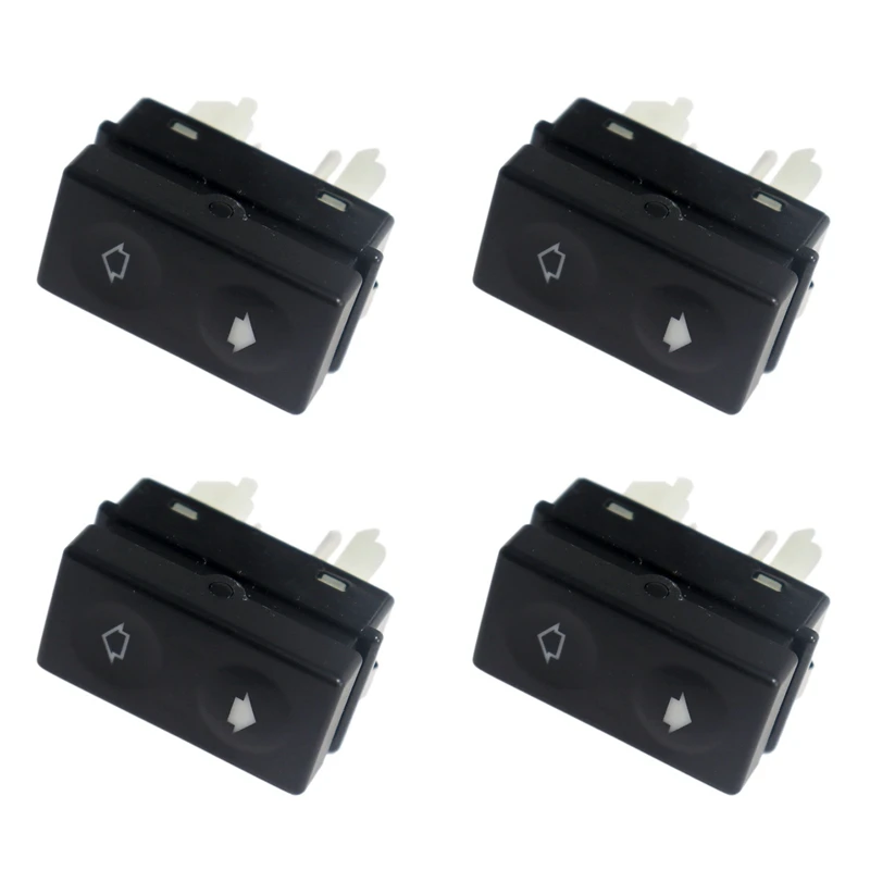 4X Power Window Control Switch Single Button 61311387916 For BMW E36 318I 325I Z3 318Ti 325Is