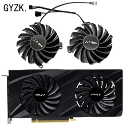 New For PNY GeForce RTX3060 3060ti VERTO Dual Fan Graphics Card Replacement Fan CF-12910S