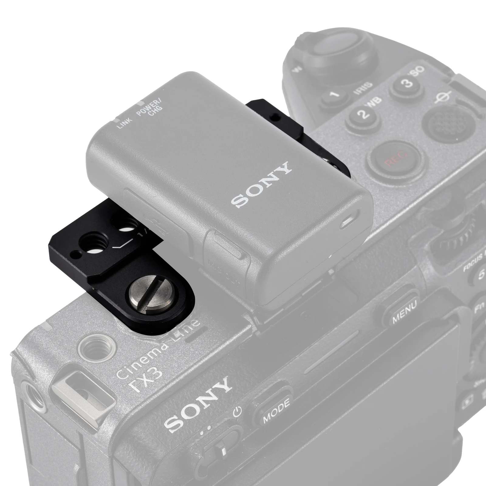 TILTA Płytka Górna Hot Shoe do Sony FX5 FX3 FX30 / FX5/FX3/FX30 V2 - Czarna — zdjęcie produktu 6
