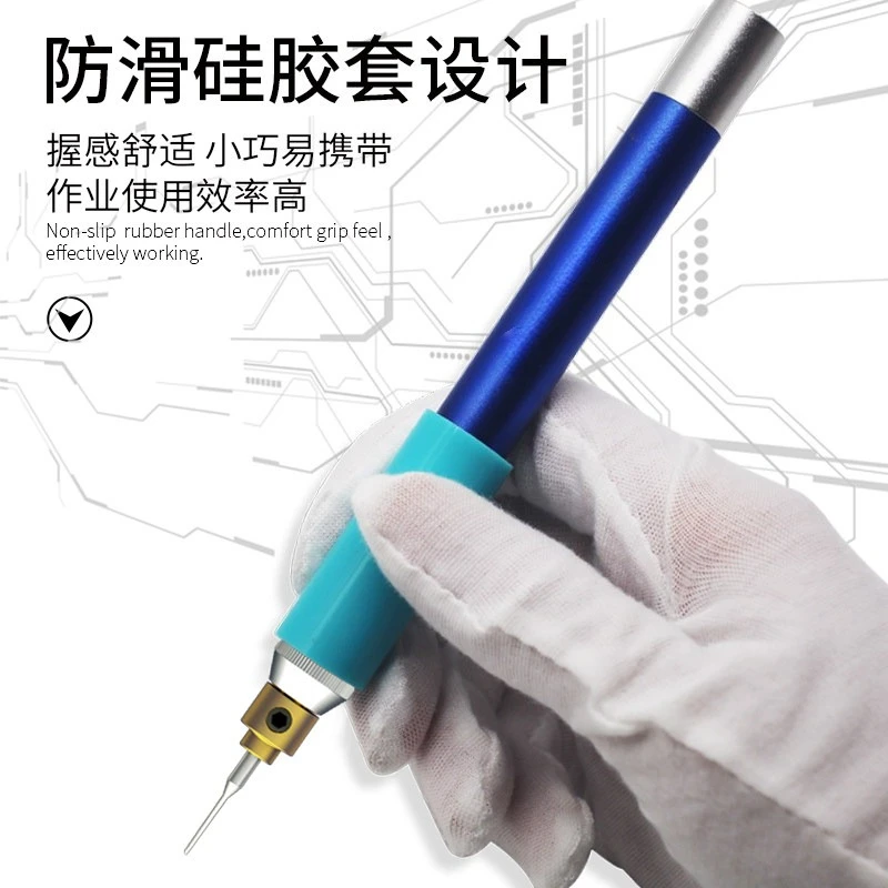 Electric grinding pen main board cutting chip mobile phone main board grinding 4w turn handheld engraving pen small