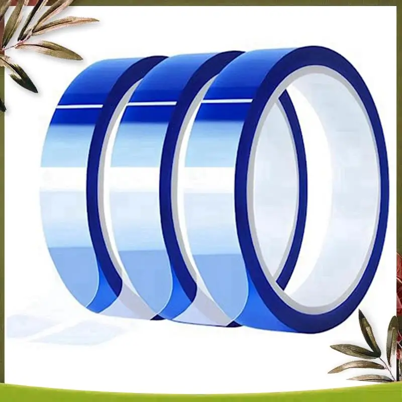 Fita Resistente ao Calor ABDW-3PCS de 20Mm para Sublimação, 33M (108 Ft) Núcleo de 3 Polegadas Alta Temperatura Forte Adesão Azul