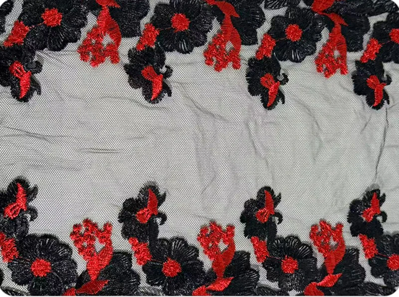 

20 ярдов двухцветного кружевного шнура для вышивки, для отделки свадебных платьев, подола юбок, шитья одежды, рукавов, ткань для рукоделия и пошива одежды