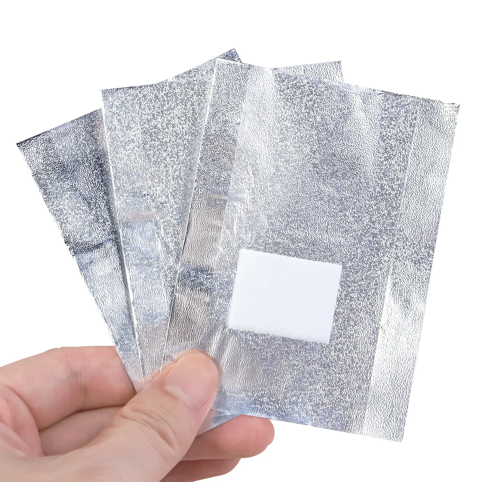 50/100pcs Remover Aluminum Foil Nail Wraps For Soak Off Acrylic Gel Polish Professional Cleaning With Cotton Pad Manicure Tools