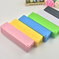 DIY przenośny powerbank USB zestaw etui 18650 ładowarka akumulatorów litowych pudełko przenośna pamięć masowa etui czarny/żółty/niebieski/zielony/biały/różowy